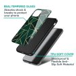 Abstract Green Glass Case For Redmi 12 Discount