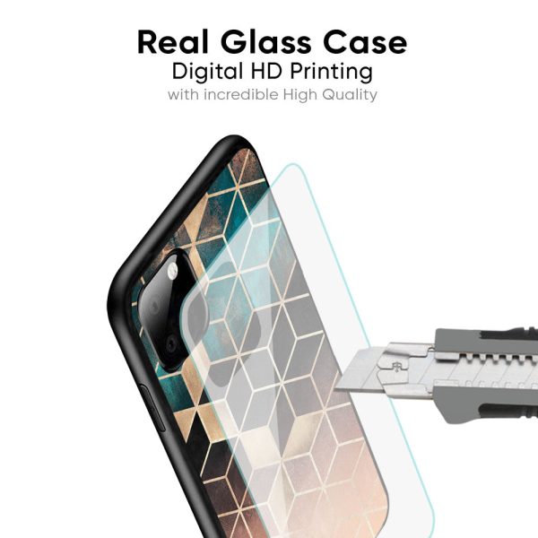 Bronze Texture Glass Case for Oppo A96 Supply