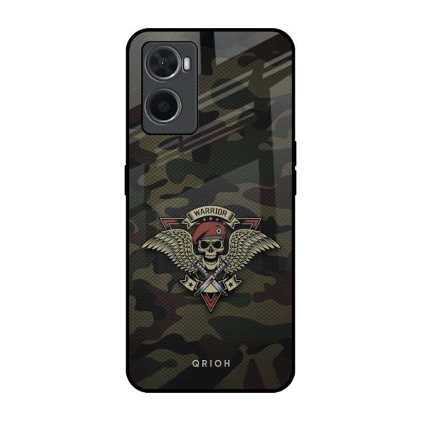 Army Warrior Glass Case for Oppo A96 Online