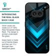 Vertical Blue Arrow Glass Case For Nothing Phone 2a 5G Online