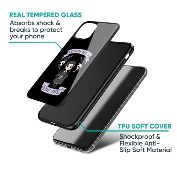 Touch Me & You Die Glass Case for Xiaomi Redmi K20 Fashion