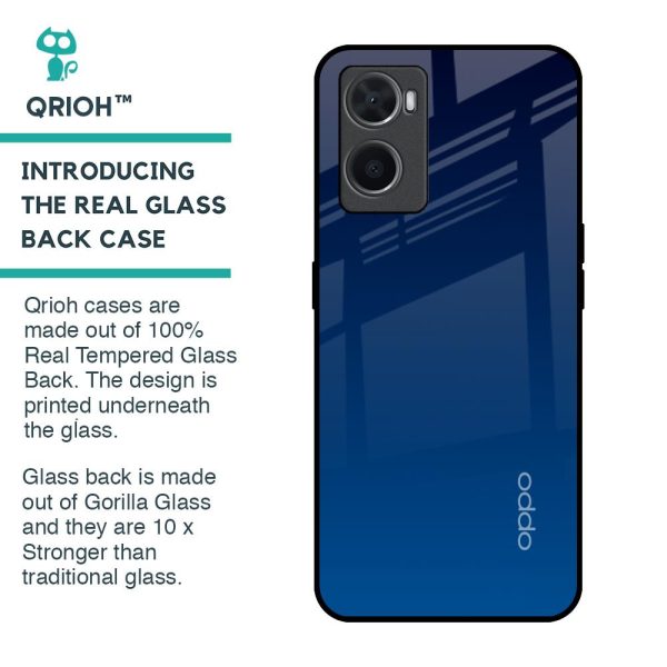 Very Blue Glass Case for Oppo A36 Online now