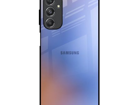 Blue Aura Glass Case for Samsung Galaxy M34 5G Discount