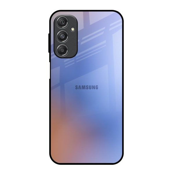 Blue Aura Glass Case for Samsung Galaxy M34 5G Discount