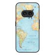 Travel Map Glass Case for Nothing Phone 2a 5G Fashion