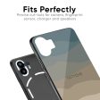 Abstract Mountain Pattern Glass Case for Nothing Phone 2a 5G For Cheap