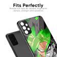 Anime Green Splash Glass Case for Samsung Galaxy M34 5G Online