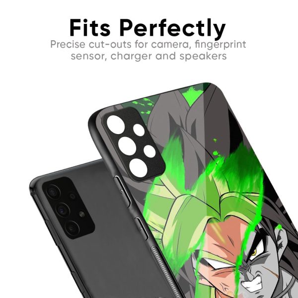 Anime Green Splash Glass Case for Samsung Galaxy M34 5G Online