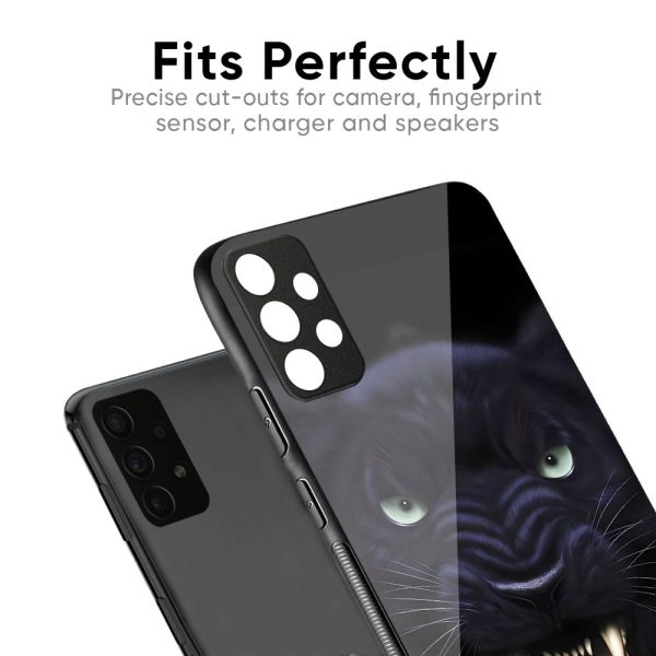 Angry Black Leopard Glass Case for Redmi K50i 5G Online Hot Sale