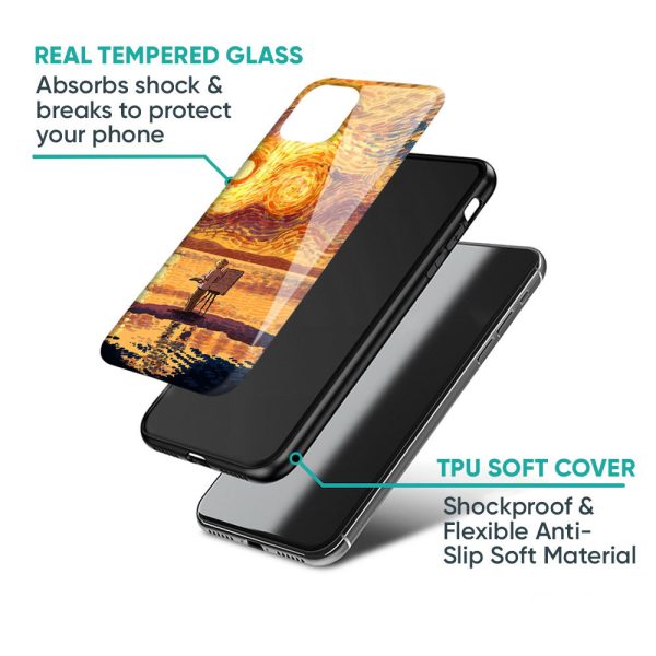 Sunset Vincent Glass Case for Oppo F19 Pro Online Sale