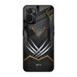 Black Warrior Glass Case for Oppo A36 on Sale