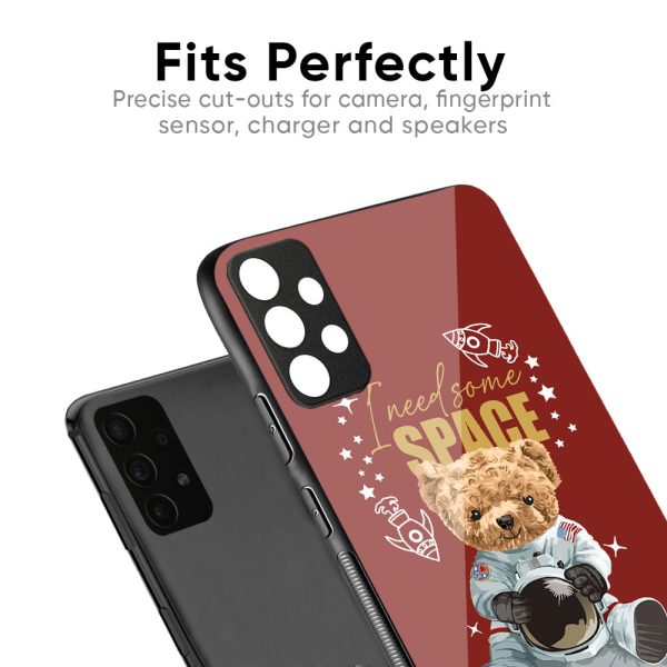 Astronaut Bear Glass Case for Oppo F19 Pro Cheap