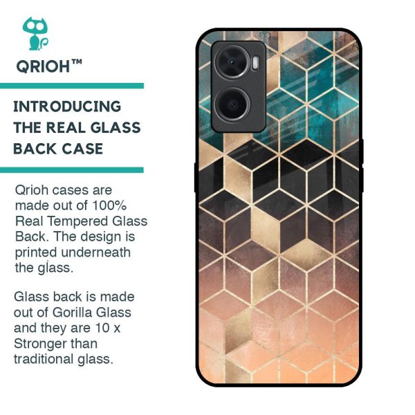 Bronze Texture Glass Case for Oppo A96 Supply