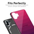 Wavy Pink Pattern Glass Case for Nothing Phone 2a Plus For Cheap