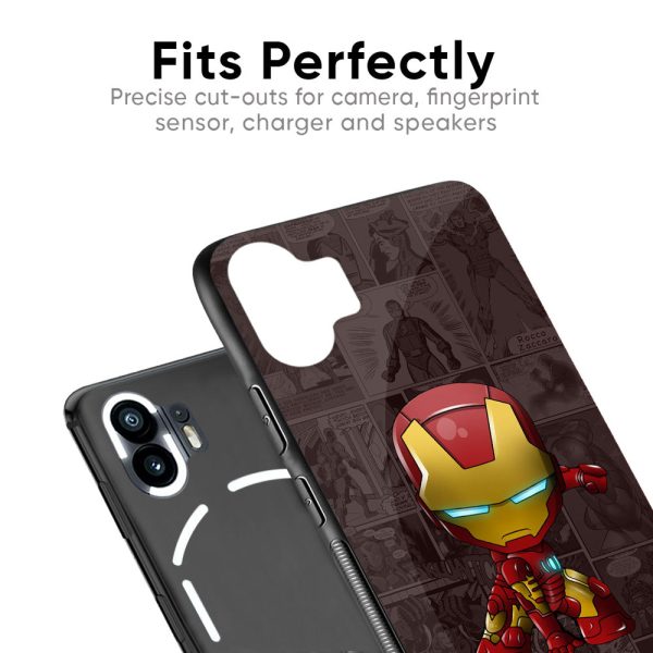 Angry Baby Super Hero Glass Case for Nothing Phone 2a Plus Online Hot Sale