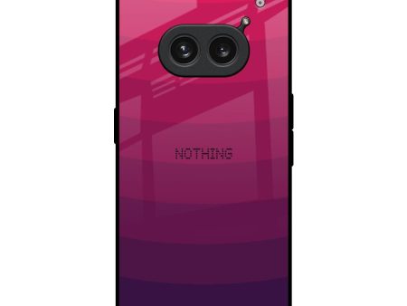 Wavy Pink Pattern Glass Case for Nothing Phone 2a Plus For Cheap