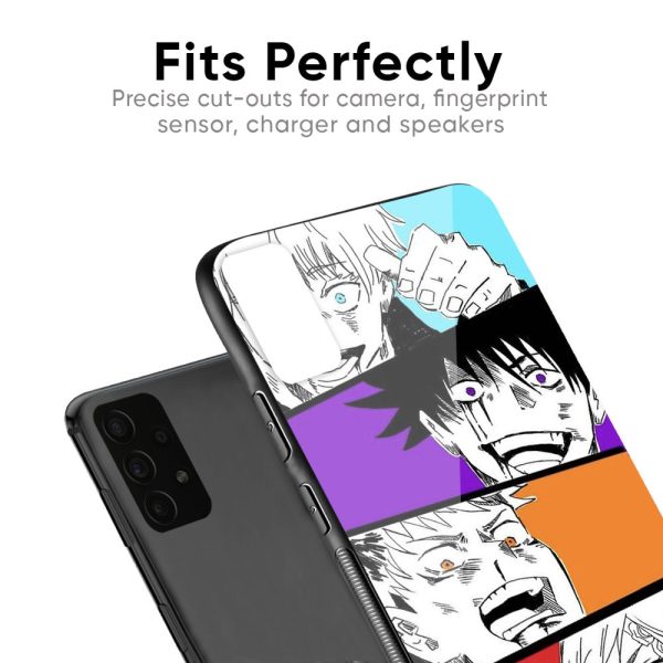 Anime Sketch Glass Case for Xiaomi Redmi K20 Fashion