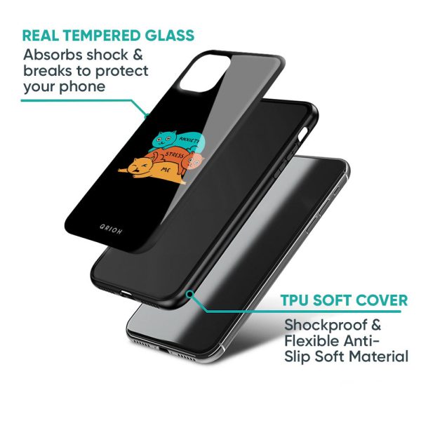 Anxiety Stress Glass Case for Samsung Galaxy F34 5G For Cheap