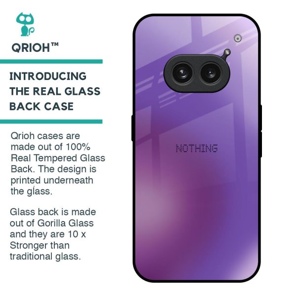 Ultraviolet Gradient Glass Case for Nothing Phone 2a Plus Hot on Sale