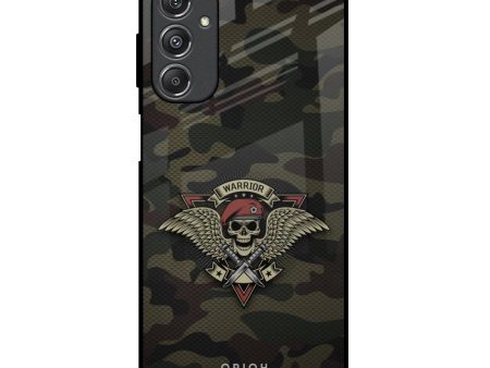 Army Warrior Glass Case for Samsung Galaxy M34 5G Online Hot Sale