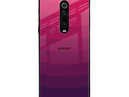 Wavy Pink Pattern Glass Case for Xiaomi Redmi K20 Online Hot Sale