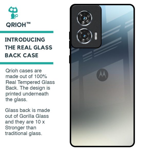 Tricolor Ombre Glass Case for Motorola Edge 50 Fusion 5G Discount