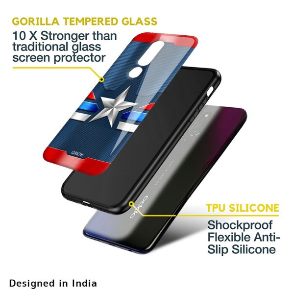 Brave Hero Glass Case for Oppo F19 Pro Fashion