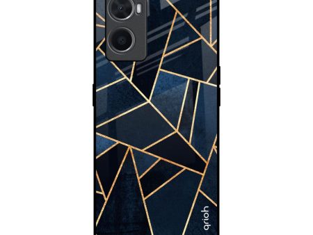 Abstract Tiles Glass Case for Oppo A96 Hot on Sale