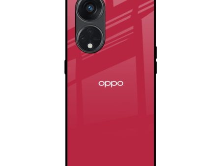 Solo Maroon Glass case for Oppo Reno8T 5G Online now