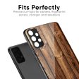 Timber Printed Glass Case for Oppo A96 Hot on Sale