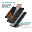 Tri Color Wood Glass Case for Oppo A96 For Cheap