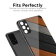 Tri Color Wood Glass Case for Oppo A36 Fashion