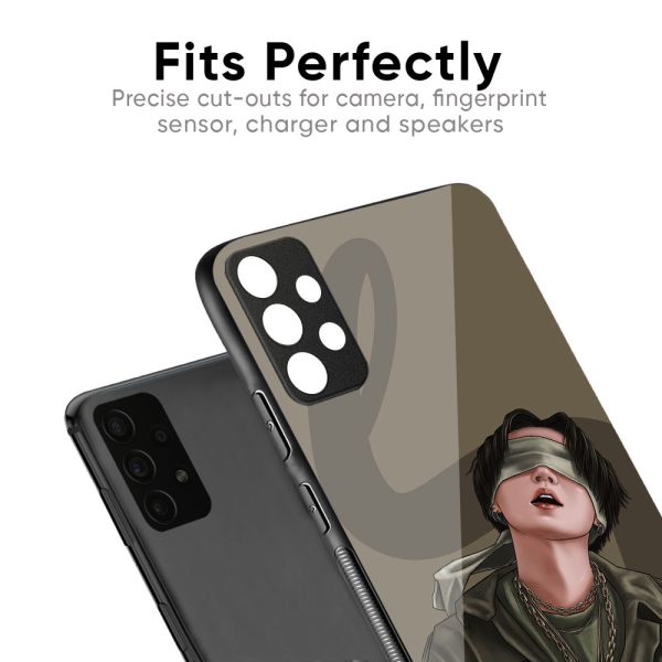 Blind Fold Glass Case for Nothing Phone 2a 5G For Discount