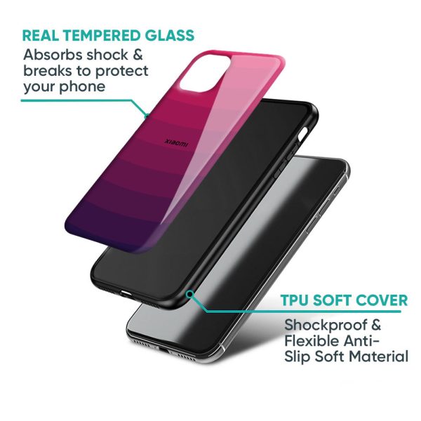 Wavy Pink Pattern Glass Case for Xiaomi Redmi K20 Online Hot Sale