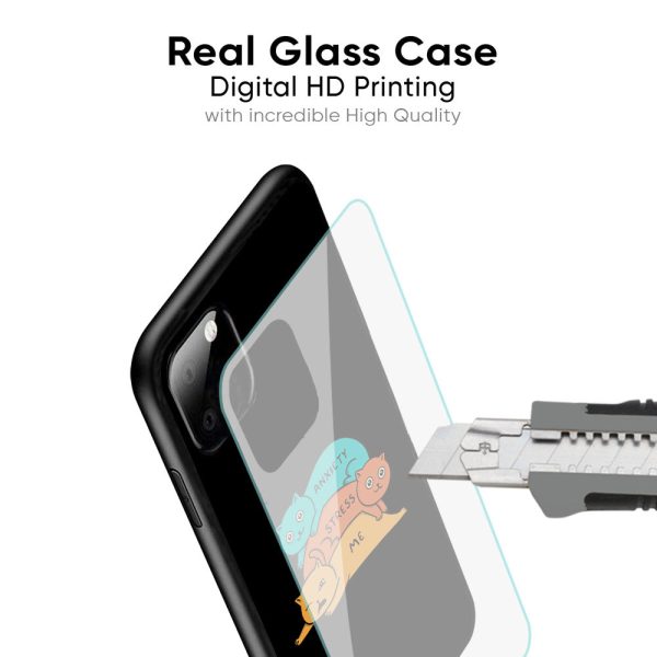 Anxiety Stress Glass Case for Realme 8 For Cheap