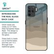 Abstract Mountain Pattern Glass Case for Oppo F19 Pro Sale