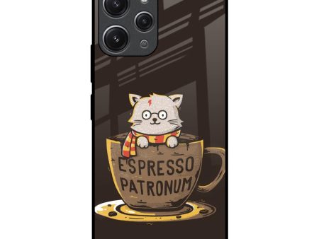 Tea With Kitty Glass Case For Redmi 12 Online Sale