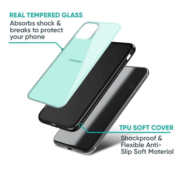 Teal Glass Case for Samsung Galaxy F34 5G Online