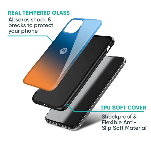 Sunset Of Ocean Glass Case for Motorola Edge 50 Fusion 5G Supply