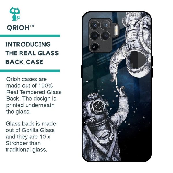 Astro Connect Glass Case for Oppo F19 Pro Cheap