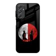 Anime Red Moon Glass Case for Samsung Galaxy M34 5G Discount