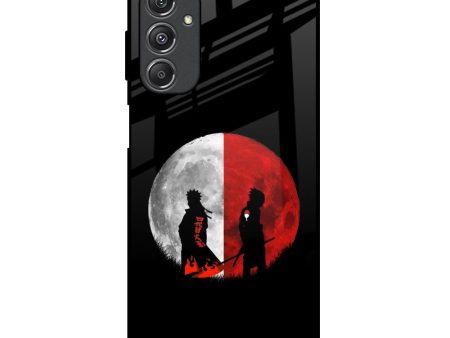 Anime Red Moon Glass Case for Samsung Galaxy M34 5G Discount