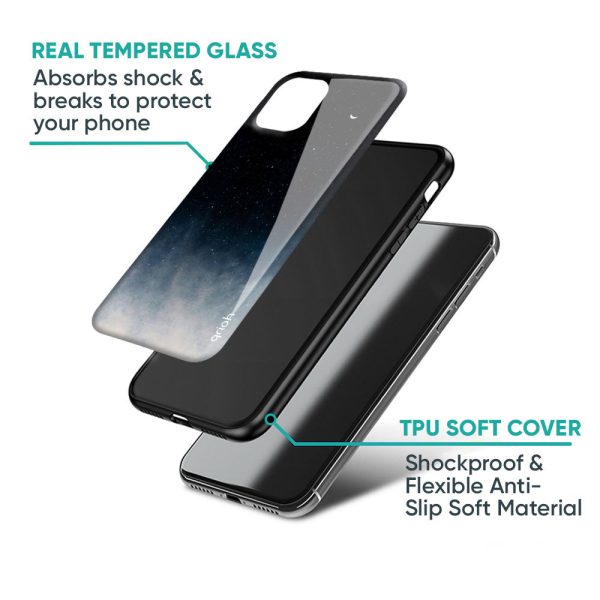 Black Aura Glass Case for Nothing Phone 2a Plus Hot on Sale