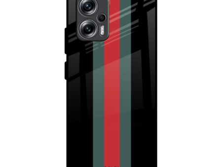 Vertical Stripes Glass Case for Redmi K50i 5G Cheap