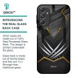 Black Warrior Glass Case for Samsung Galaxy M34 5G Online Hot Sale