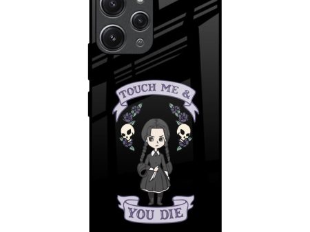 Touch Me & You Die Glass Case for Redmi 12 Supply