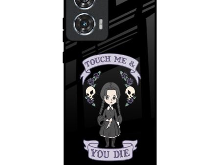 Touch Me & You Die Glass Case for Motorola Edge 50 Fusion 5G Sale