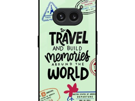 Travel Stamps Glass Case for Nothing Phone 2a 5G on Sale