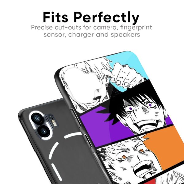 Anime Sketch Glass Case for Nothing Phone 2a Plus on Sale