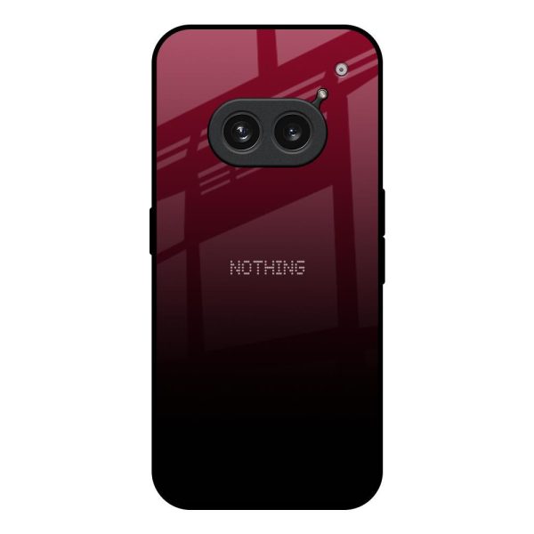 Wine Red Glass Case For Nothing Phone 2a Plus Online